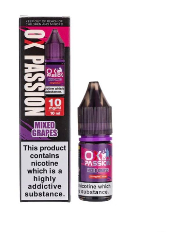 Mixed Grapes Nic Salt E-Liquid by Oxva Ox Passion - Image 2