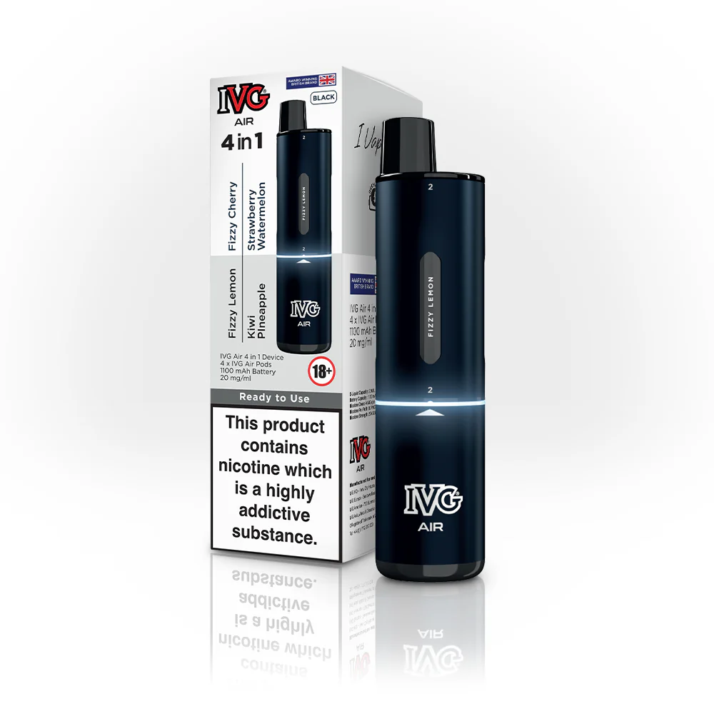 IVG AIR 4 IN 1 BLACK STARTER KIT - Image 2