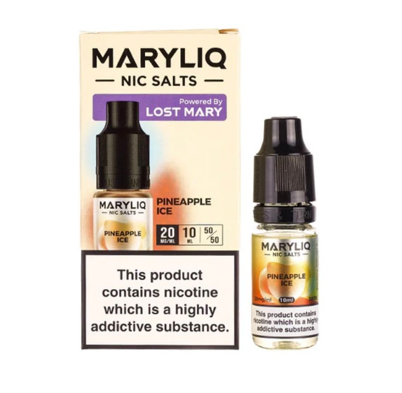 Pineapple Ice Nic Salt E-Liquid by Lost Mary Maryliq