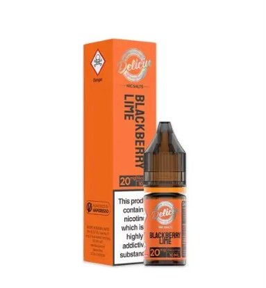 Deliciu V2 Blackberry Lime 10ml Nic Salt E-Liquid by Vaporesso