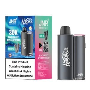 JNR AURORA 30000 PUFFS PREFILLED POD VAPE KIT - Blackberry Red Raspberry