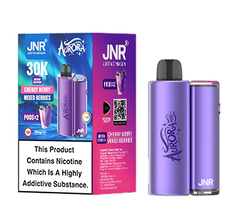JNR Aurora 30000 Puffs Cherry Berry / Mixed Berries Prefilled Vape Kit