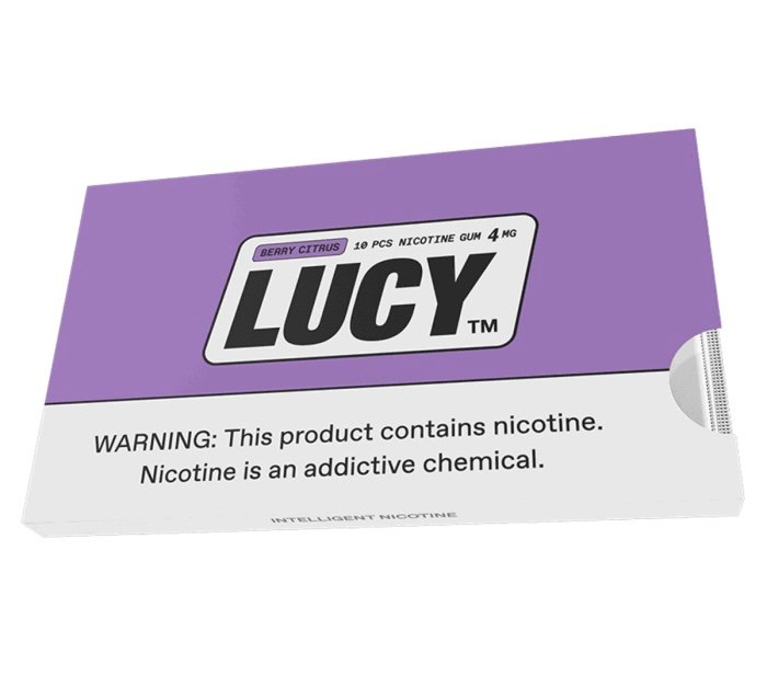 Lucy Berry Citrus 4MG Nicotine Gum