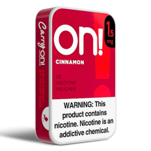 ON! NICOTINE POUCHES CINNAMON 2MG