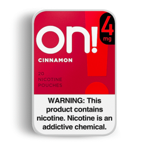 ON! NICOTINE POUCHES CINNAMON 4MG