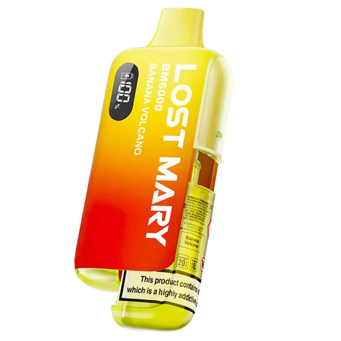Lost Mary BM6000 Refillable Vape Kit-Banana Volcano