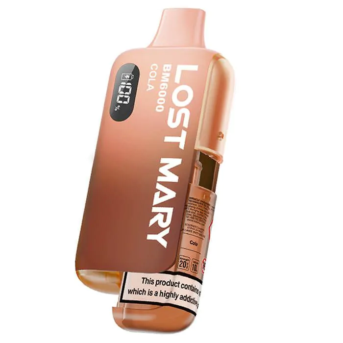 Lost Mary BM6000 Refillable Vape Kit-Cola