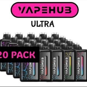 20 PACK – VAPEHUB ULTRA – 20000 PUFFS