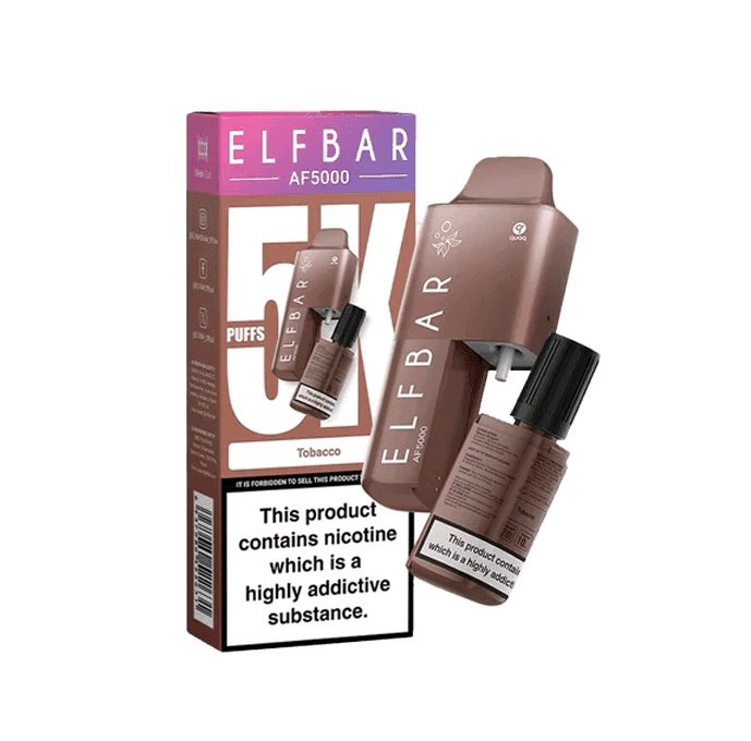 Elf Bar AF5000 - Disposable Vape (Tobacco )