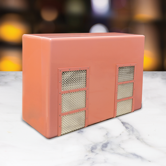 Ashton Retro 1950's Metallic Pink Humidor - Image 4