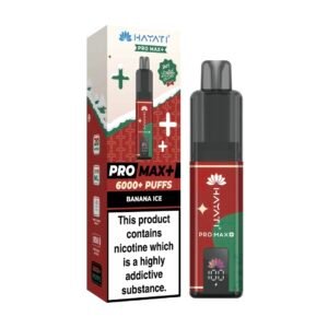 BANANA ICE HAYATI PRO MAX+ 6000 PUFFS KIT CHRISTMAS EDITION