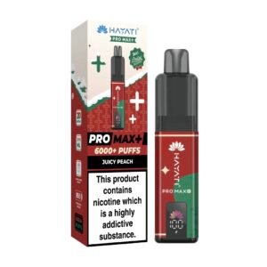 JUICY PEACH HAYATI PRO MAX+ 6000 PUFFS KIT CHRISTMAS EDITION