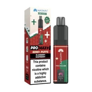 BLUEBERRY RASPBERRY HAYATI PRO MAX+ 6000 PUFFS KIT CHRISTMAS EDITION