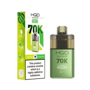 FRESH MINT / LEMON LIME HQD GLOW AIR 70K PUFFS PREFILLED POD KIT